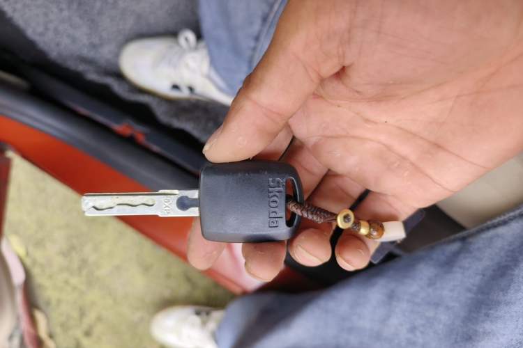 Used Skoda Fabia 2012 1.4L Automatic Crystal Edition Vehicle Key