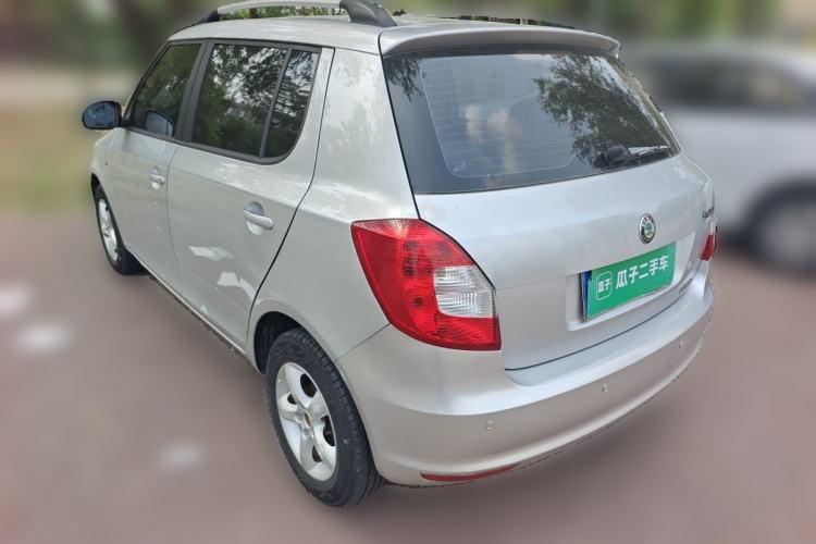 Used Skoda Fabia 2012 1.4L Manual Crystal Edition Rear Left 45 Deg