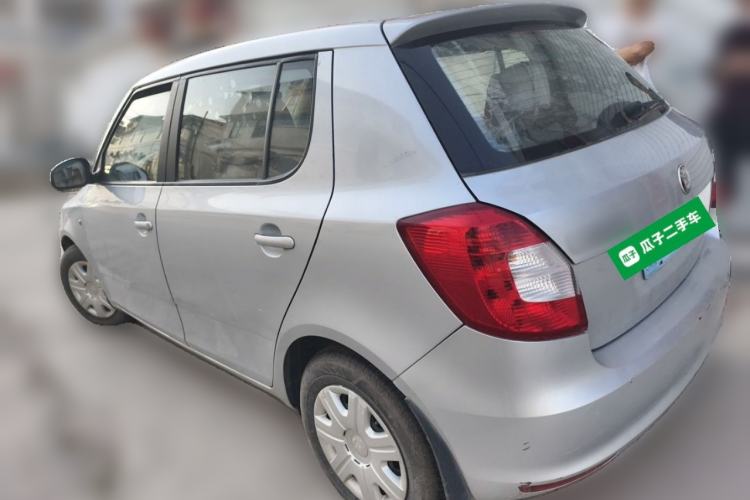 Used Skoda Fabia 2012 1.4L Manual Crystal Edition Rear Left 45 Deg