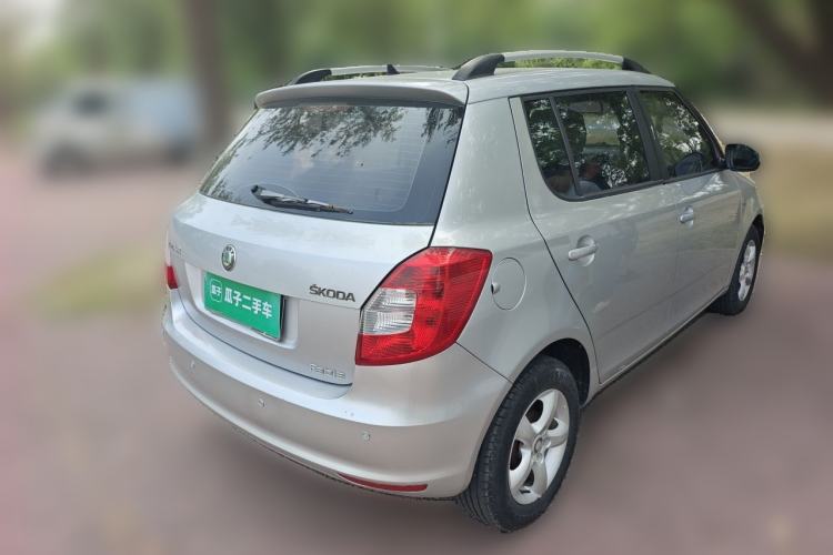 Used Skoda Fabia 2012 1.4L Manual Crystal Edition Rear Right 45 Deg