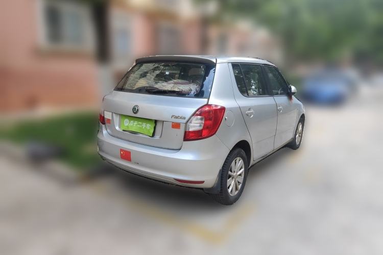 Used Skoda Fabia 2012 1.4L Manual Crystal Edition Rear Right 45 Deg