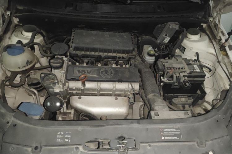 Used Skoda Fabia 2012 1.6L Manual Cool Black Edition Engine Bay