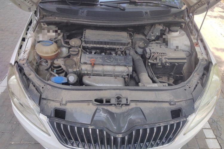 Used Skoda Fabia 2012 1.4L Automatic Crystal Edition Engine Bay