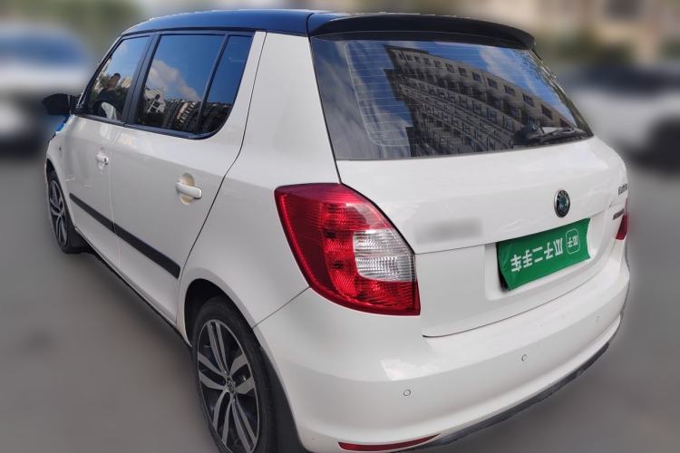 Used Skoda Fabia 2012 1.6L Automatic Sport Edition Rear Left 45 Deg