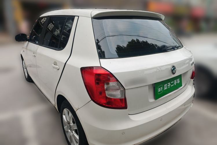 Used Skoda Fabia 2012 1.4L Manual Crystal Edition Rear Left 45 Deg