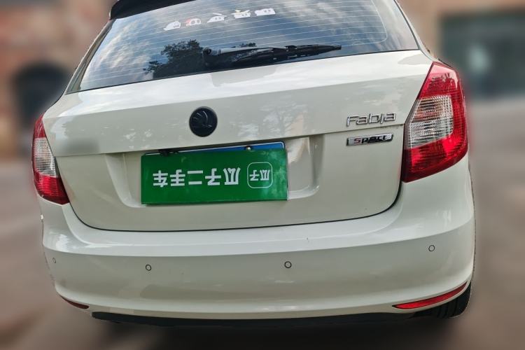 Used Skoda Fabia 2012 1.6L Automatic Sport Edition Rear