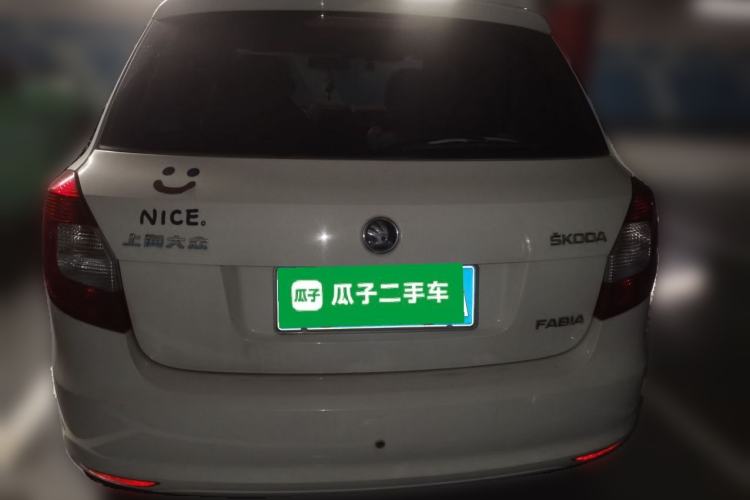Used Skoda Fabia 2012 1.4L Automatic Crystal Edition Rear