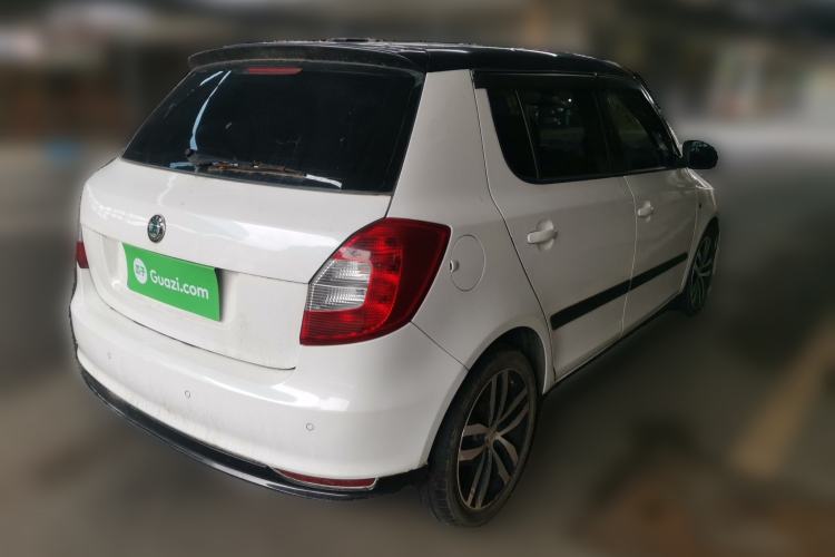 Used Skoda Fabia 2012 1.4L Manual Crystal Edition Rear Right 45 Deg