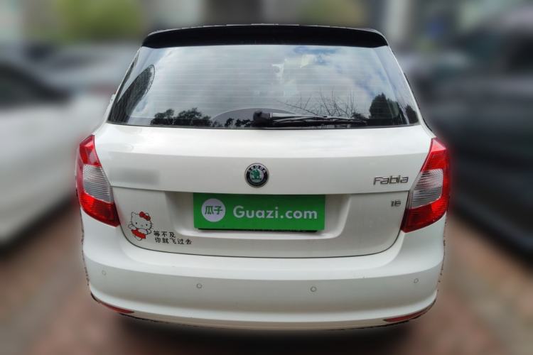 Used Skoda Fabia 2012 1.6L Automatic Cool Black Edition Rear