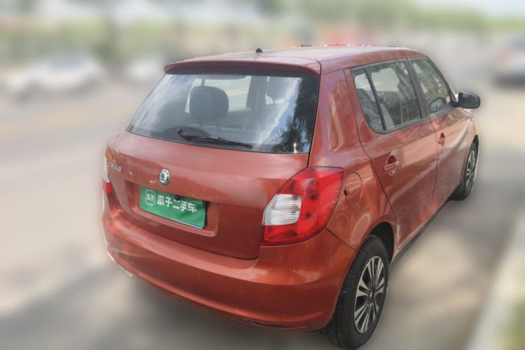 Used Skoda Fabia 2012 1.4L Manual Crystal Edition Rear Right 45 Deg