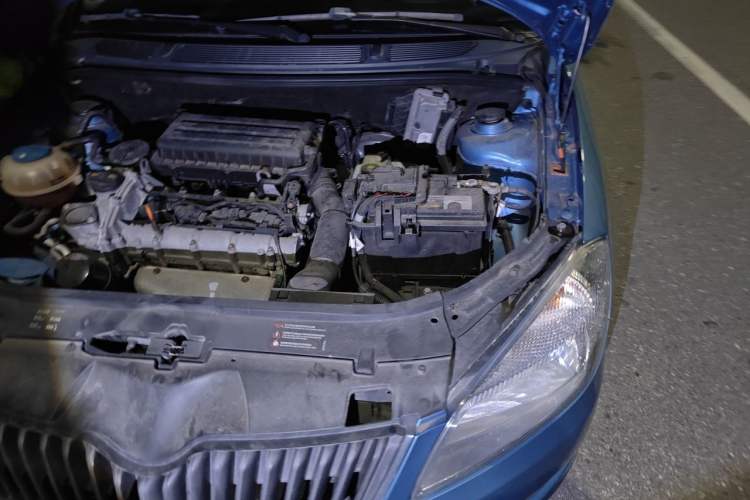 Used Skoda Fabia 2014 1.4L Manual Crystal Edition Engine Bay Left