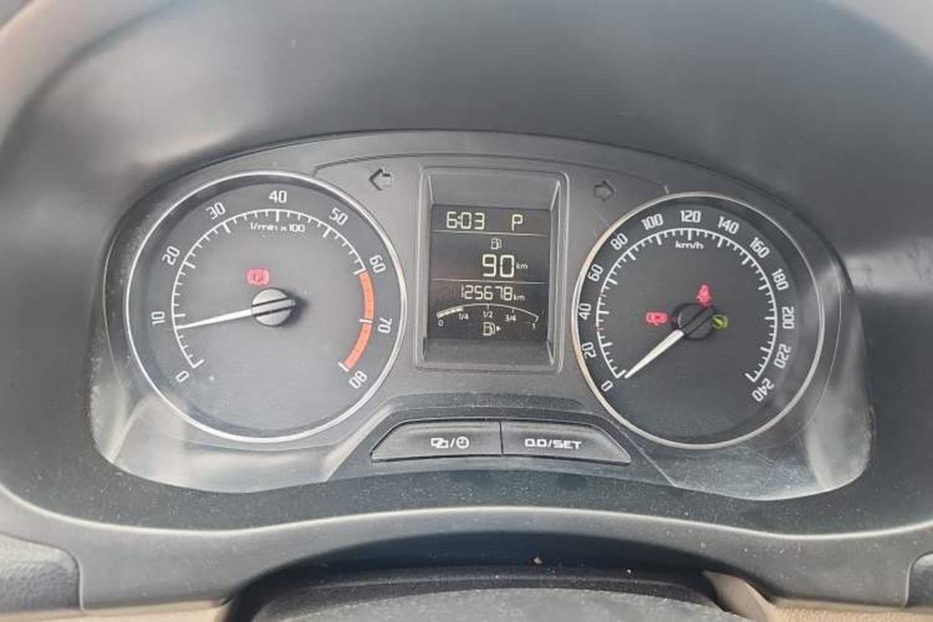 Used Skoda Fabia 2014 1.4L Automatic Crystal Edition Instrument Cluster