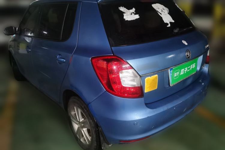 Used Skoda Fabia 2014 1.4L Manual Crystal Edition Rear Left 45 Deg
