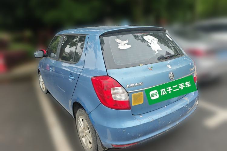 Used Skoda Fabia 2014 1.4L Manual Crystal Edition Rear Left 45 Deg