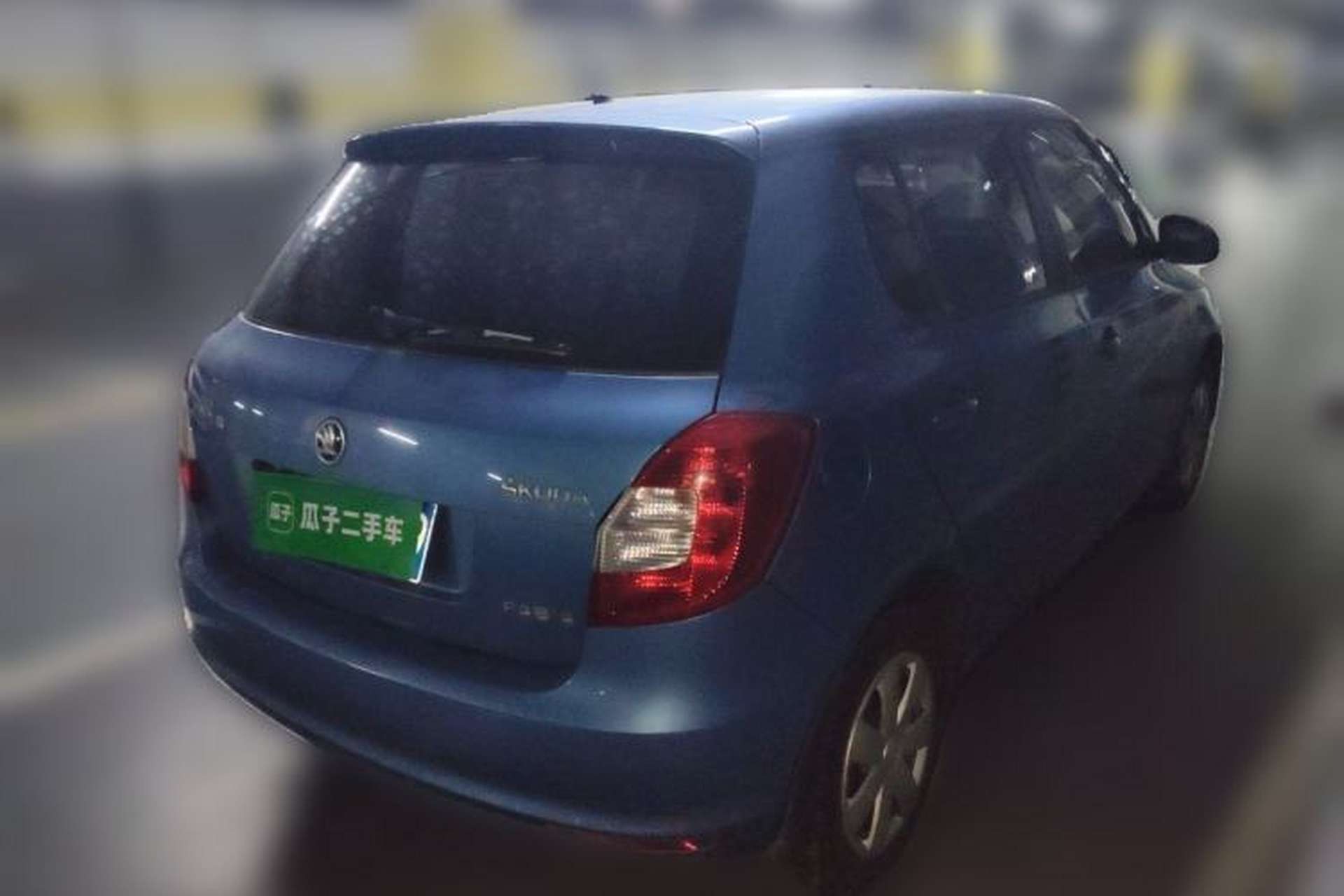 Used Skoda Fabia 2014 1.4L Manual Crystal Edition Rear Right 45 Deg