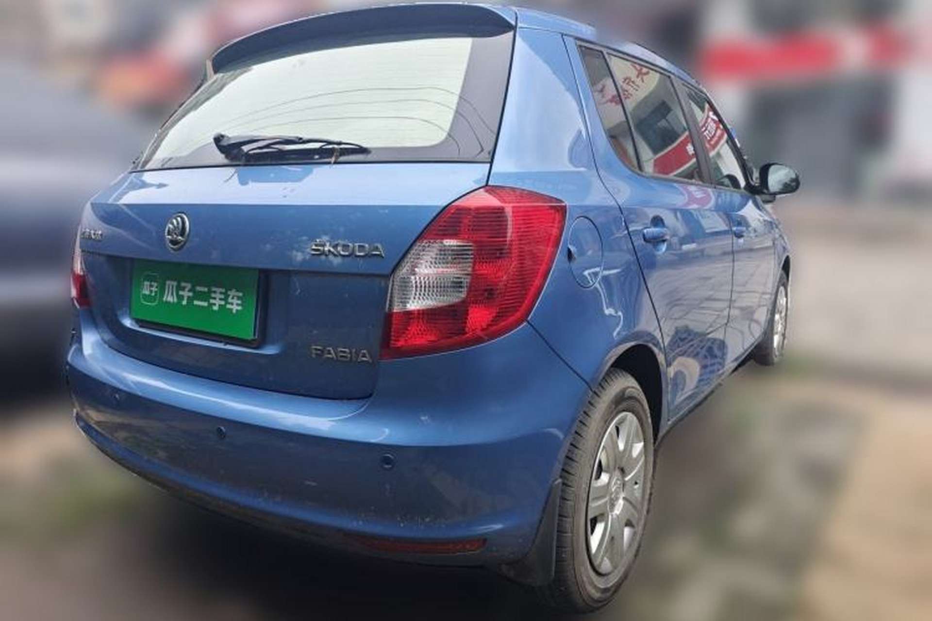 Used Skoda Fabia 2014 1.4L Manual Crystal Edition Rear Right 45 Deg