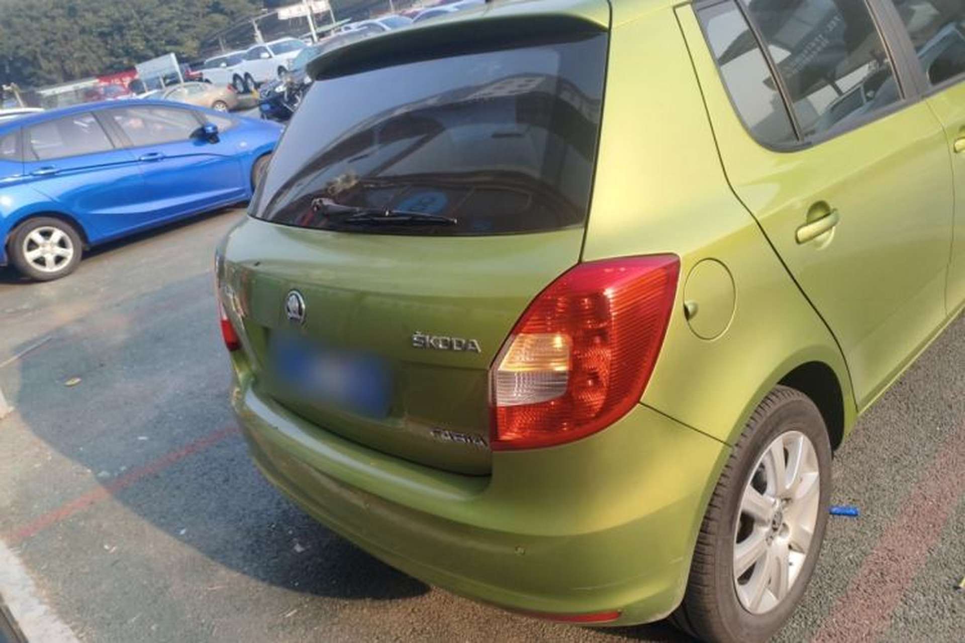 Used Skoda Fabia 2014 1.4L Automatic Crystal Edition Rear