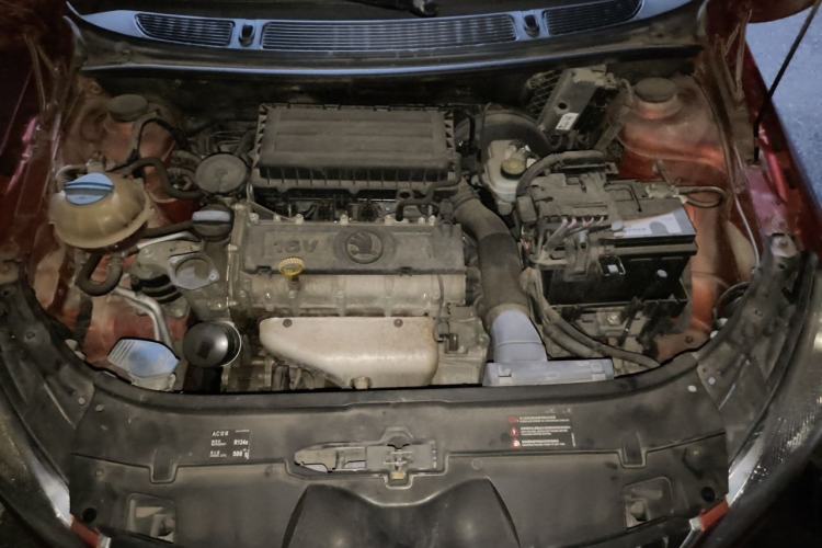Used Skoda Fabia 2014 1.6L Automatic Crystal Edition Engine Bay