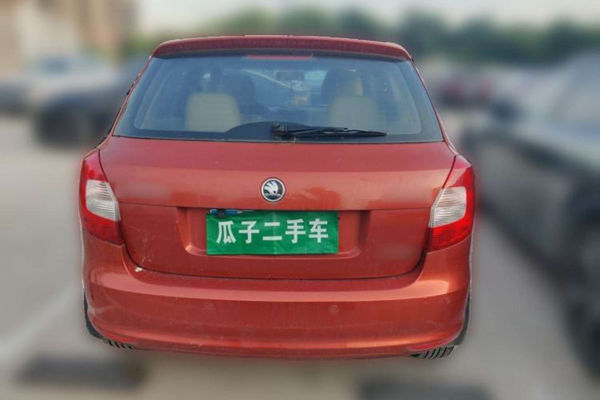 Used Skoda Fabia 2014 1.4L Automatic Crystal Edition Rear