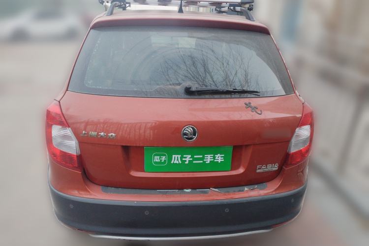 Used Skoda Fabia 2014 1.6L Scout Rear