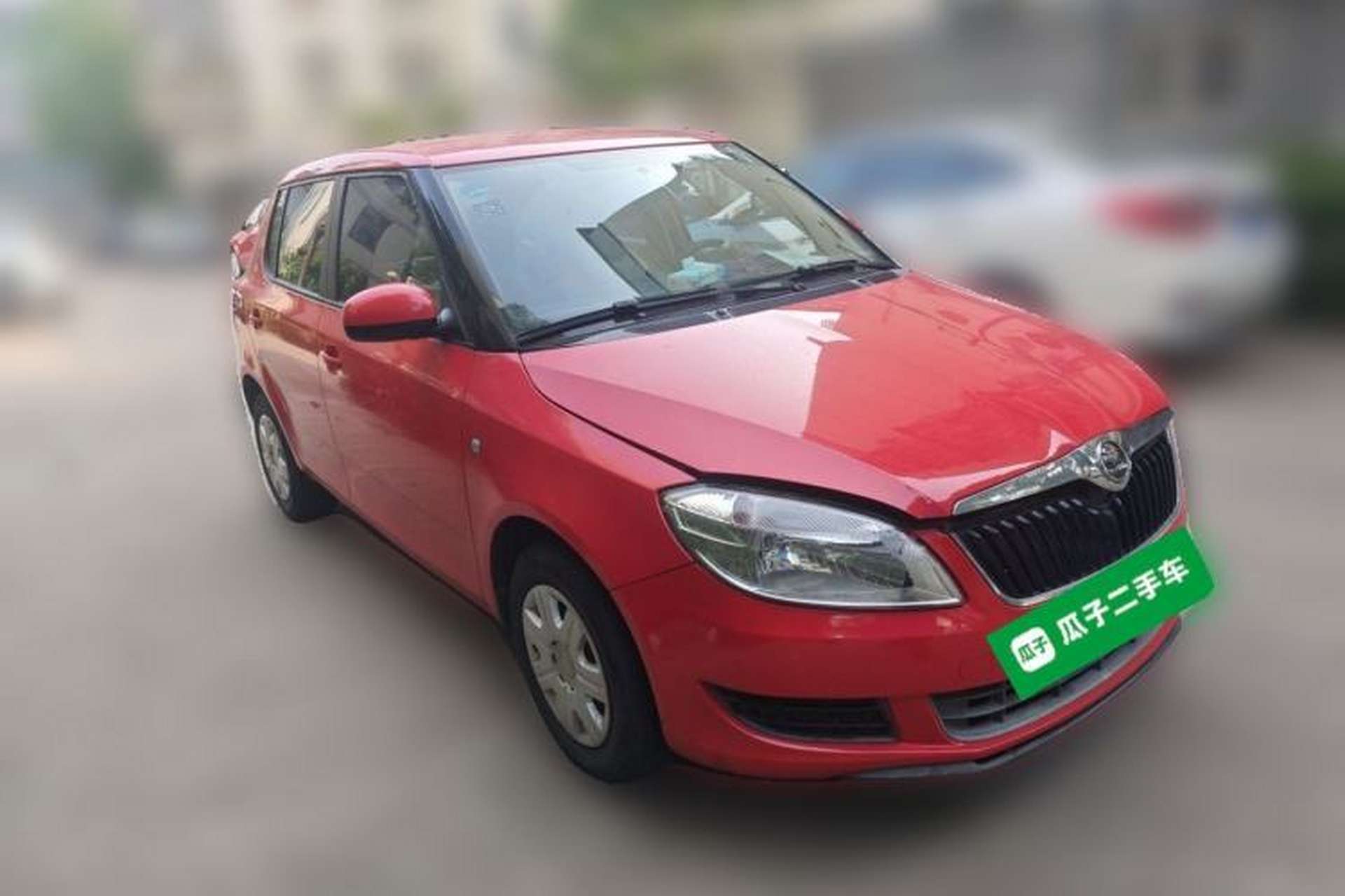 Used Skoda Fabia 2014 1.4L Manual Crystal Edition Front Right 45 Deg