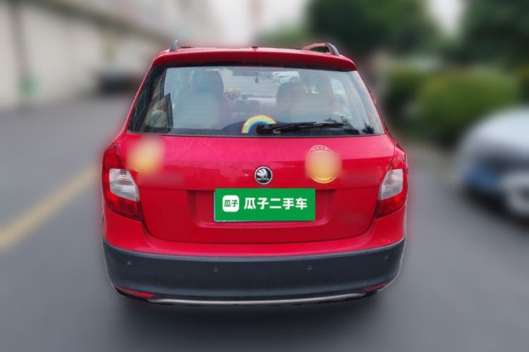 Used Skoda Fabia 2014 1.6L Scout Rear