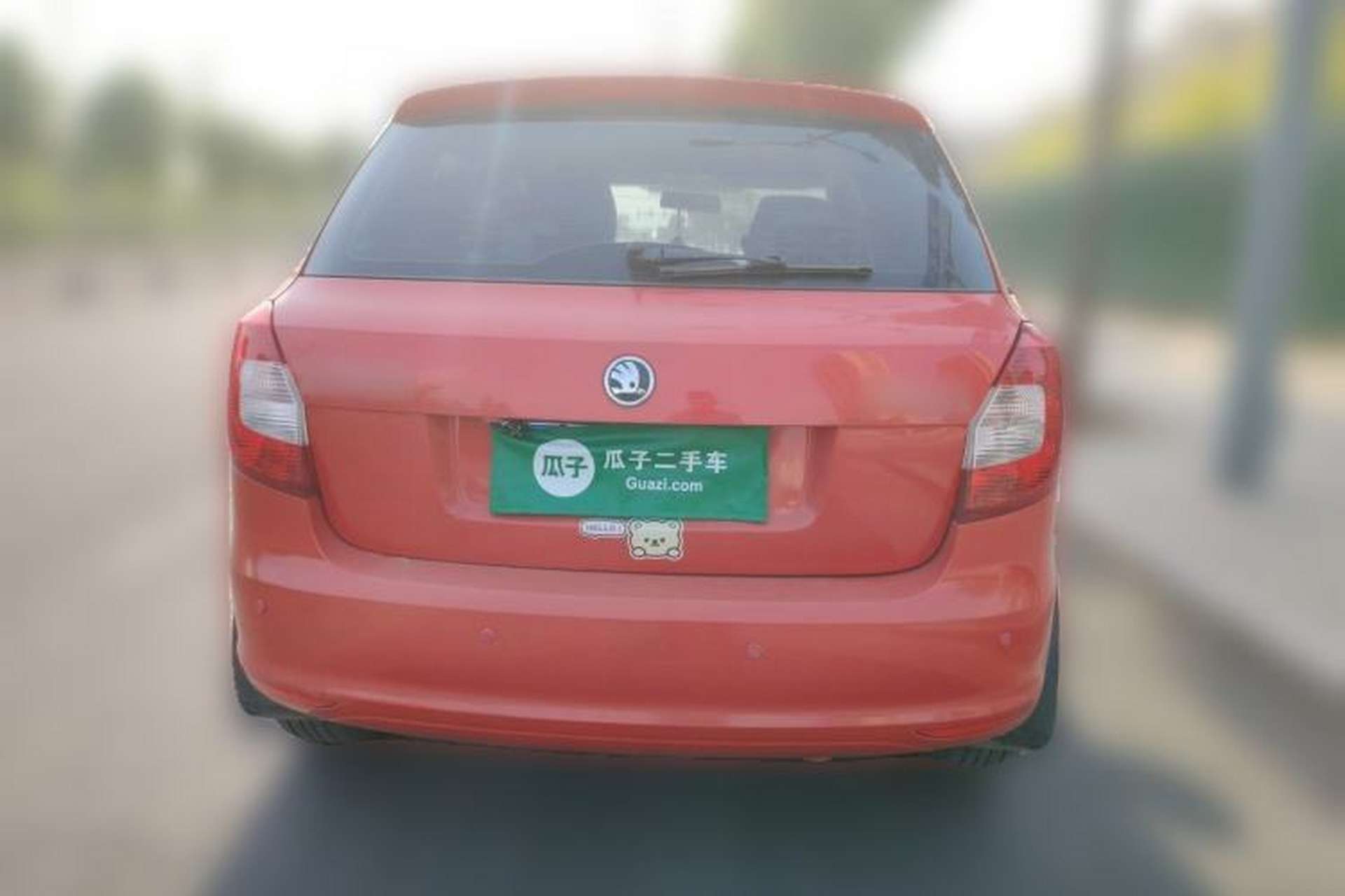 Used Skoda Fabia 2014 1.4L Automatic Crystal Edition Rear