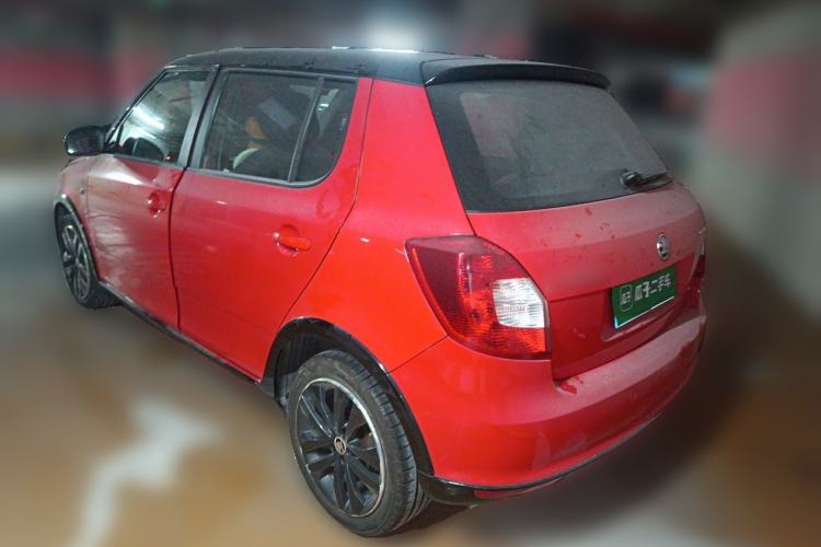 Used Skoda Fabia 2014 1.6L Automatic Monte Carlo Edition Rear Left 45 Deg
