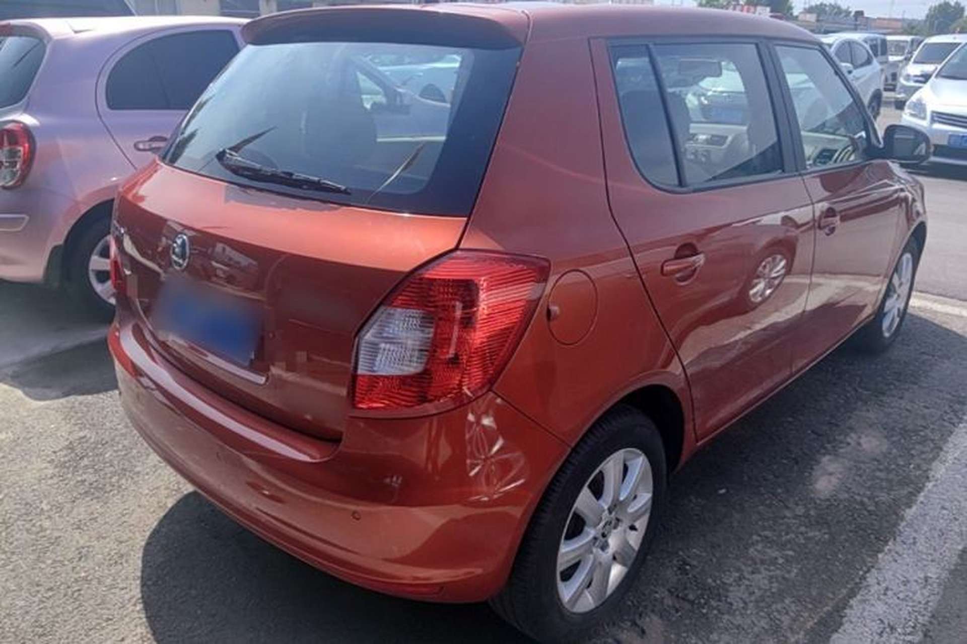 Used Skoda Fabia 2014 1.4L Manual Jingling Edition Rear Right 45 Deg