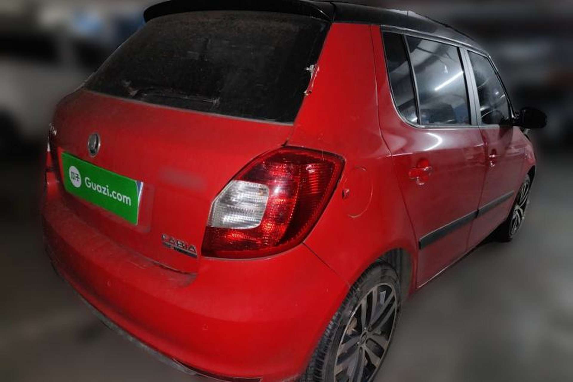 Used Skoda Fabia 2014 1.6L Automatic Sport Edition Rear Right 45 Deg