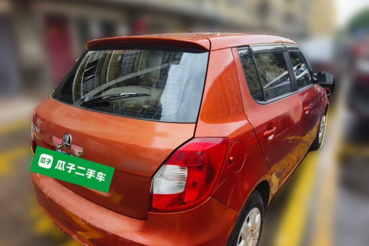 Used Skoda Fabia 2014 1.4L Manual Crystal Edition Rear Right 45 Deg