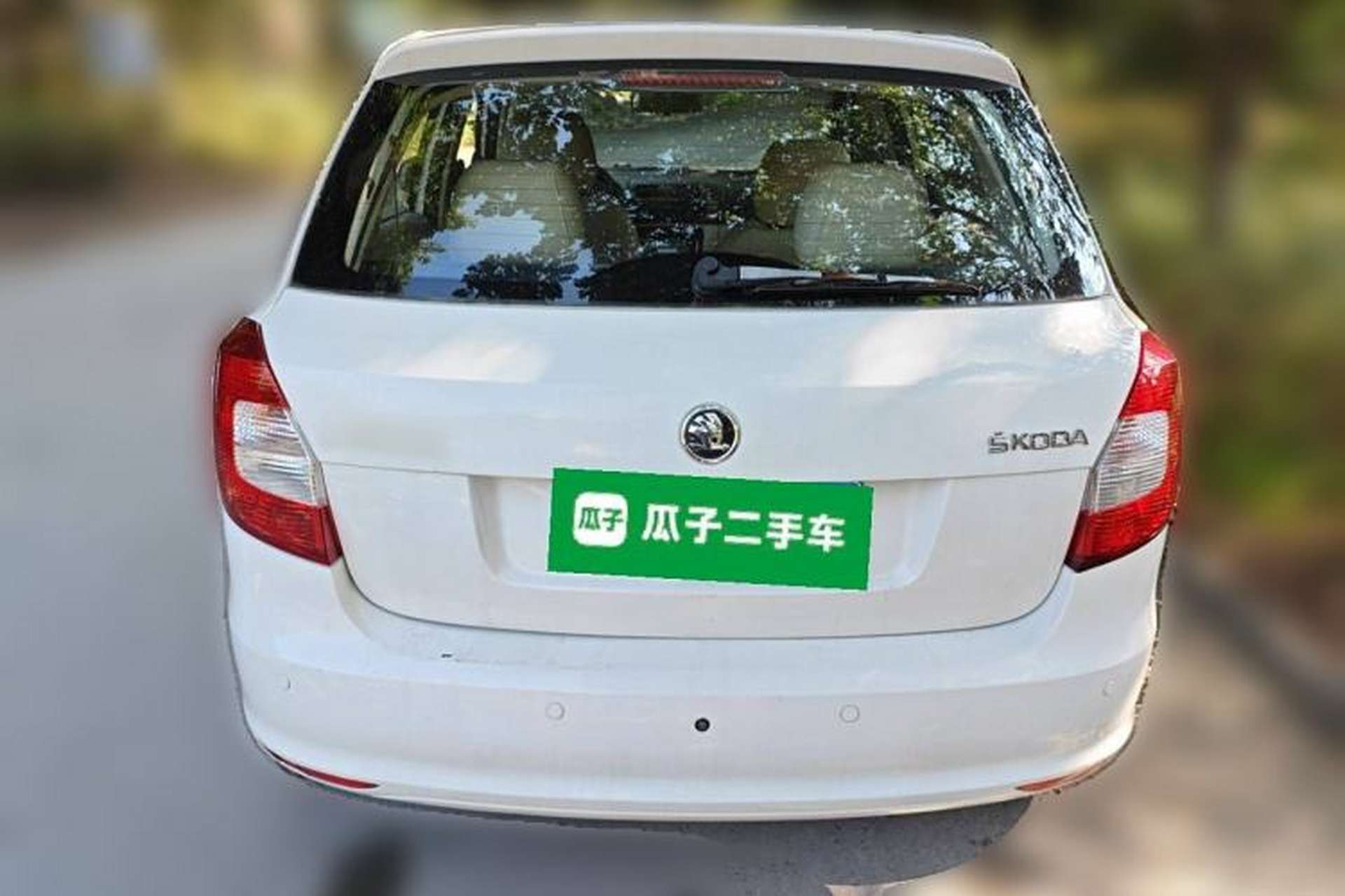 Used Skoda Fabia 2014 1.4L Manual Crystal Edition Rear