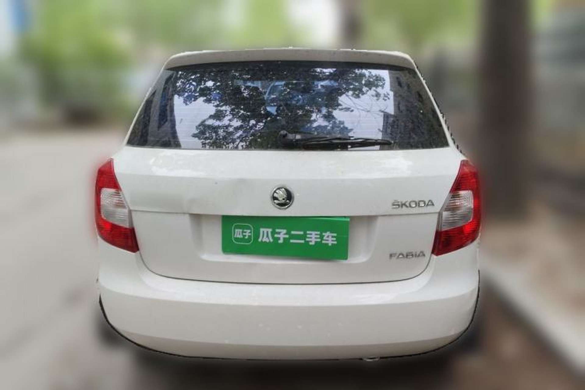 Used Skoda Fabia 2014 1.4L Manual Crystal Edition Rear