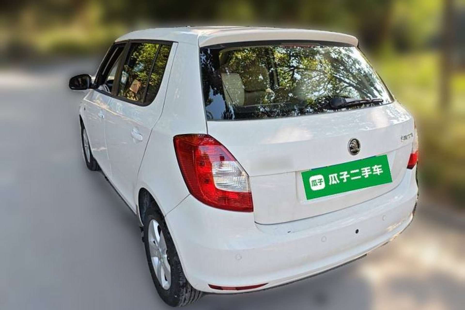 Used Skoda Fabia 2014 1.4L Manual Crystal Edition Rear Left 45 Deg