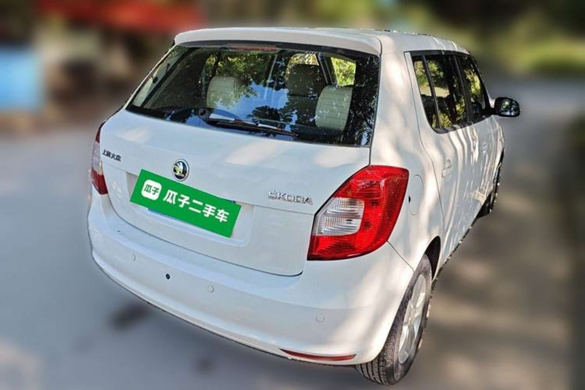Used Skoda Fabia 2014 1.4L Manual Crystal Edition Rear Right 45 Deg