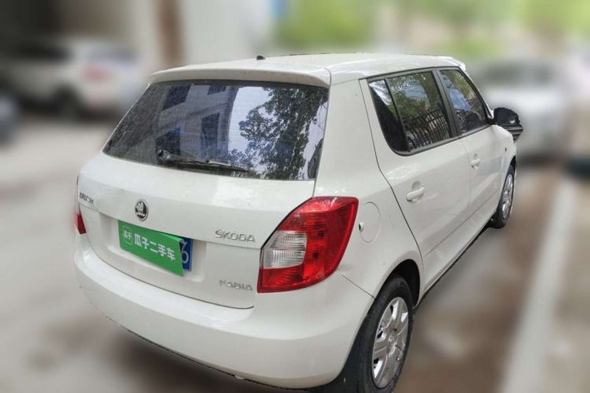 Used Skoda Fabia 2014 1.4L Manual Crystal Edition Rear Right 45 Deg