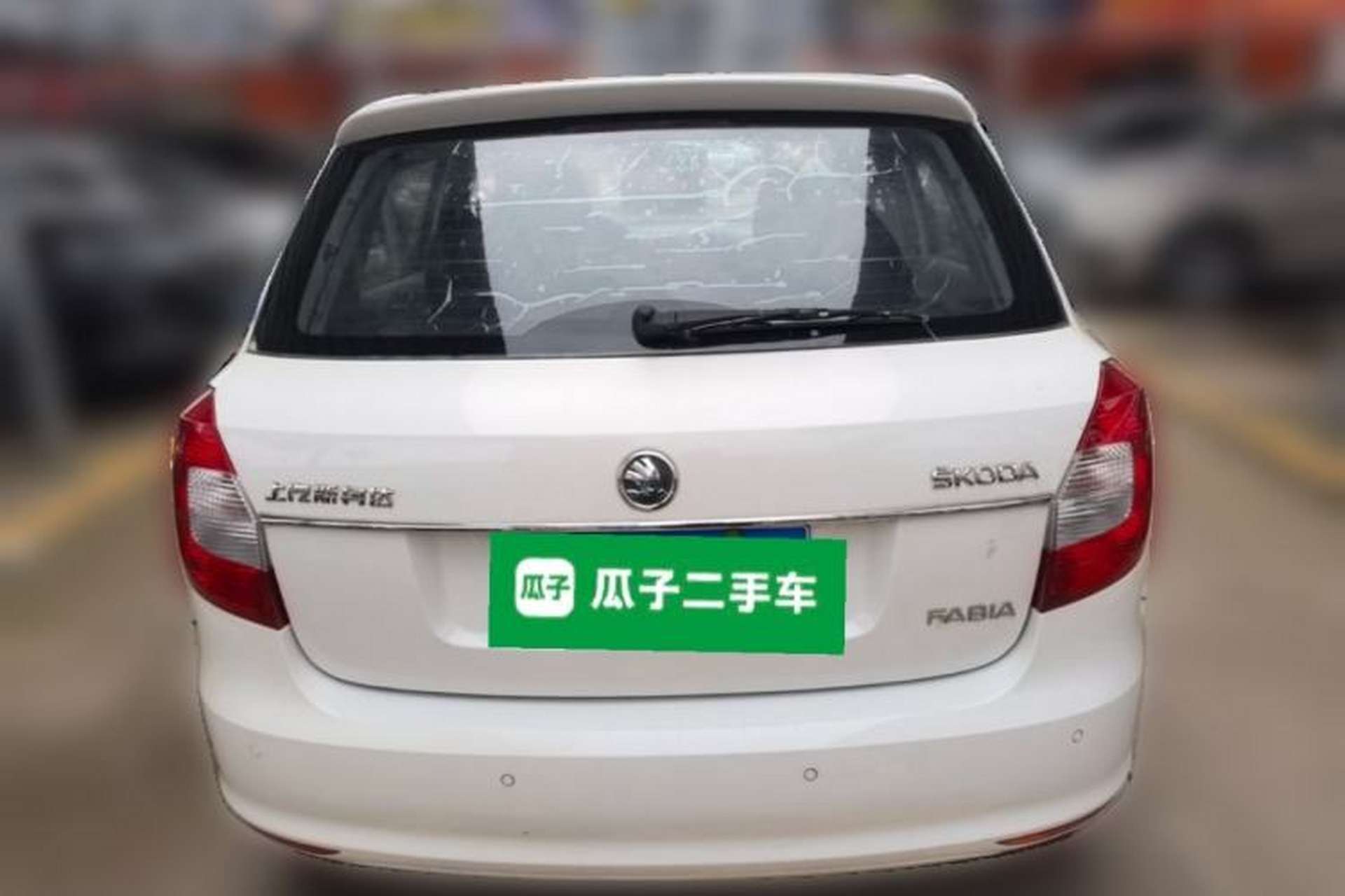 Used Skoda Fabia 2014 1.6L Automatic Crystal Edition Rear