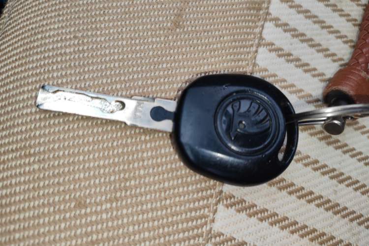 Used Skoda Fabia 2014 1.4L Automatic Crystal Edition Vehicle Key
