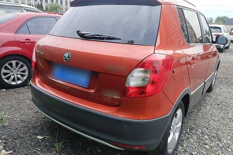Used Skoda Fabia 2014 1.6L Scout Rear