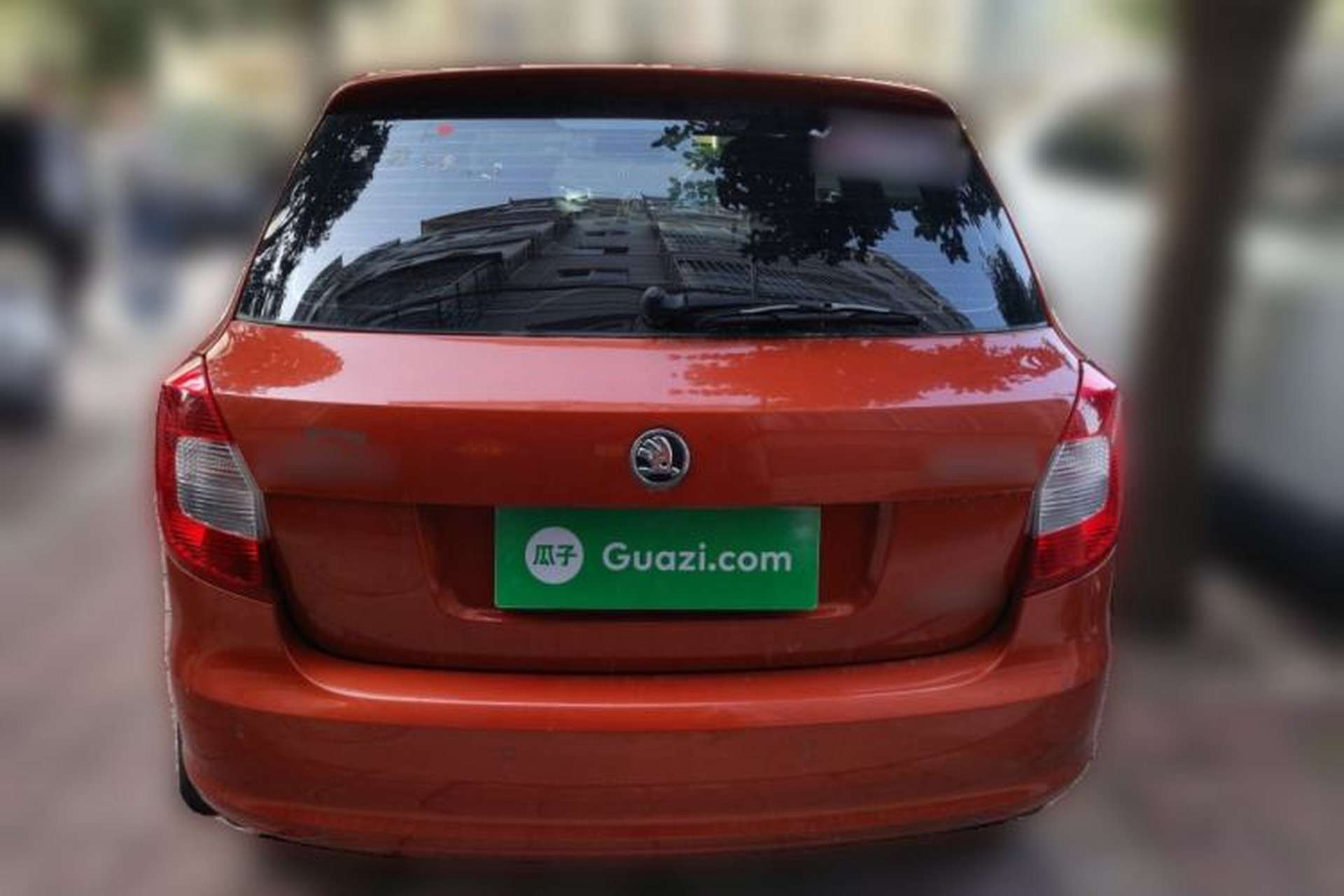 Used Skoda Fabia 2014 1.4L Automatic Crystal Edition Rear