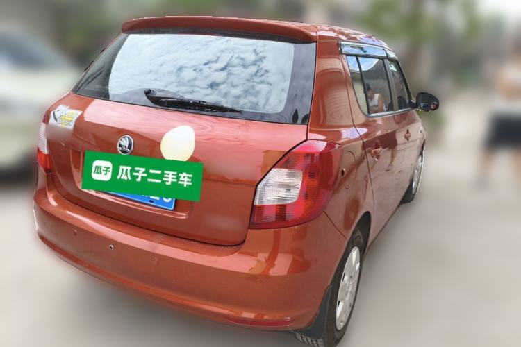 Used Skoda Fabia 2014 1.4L Manual Crystal Edition Rear Right 45 Deg
