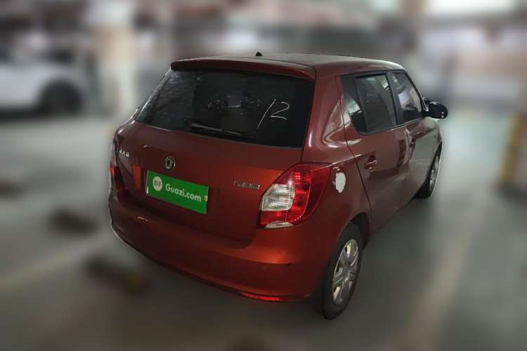 Used Skoda Fabia 2014 1.4L Manual Crystal Edition Rear Right 45 Deg