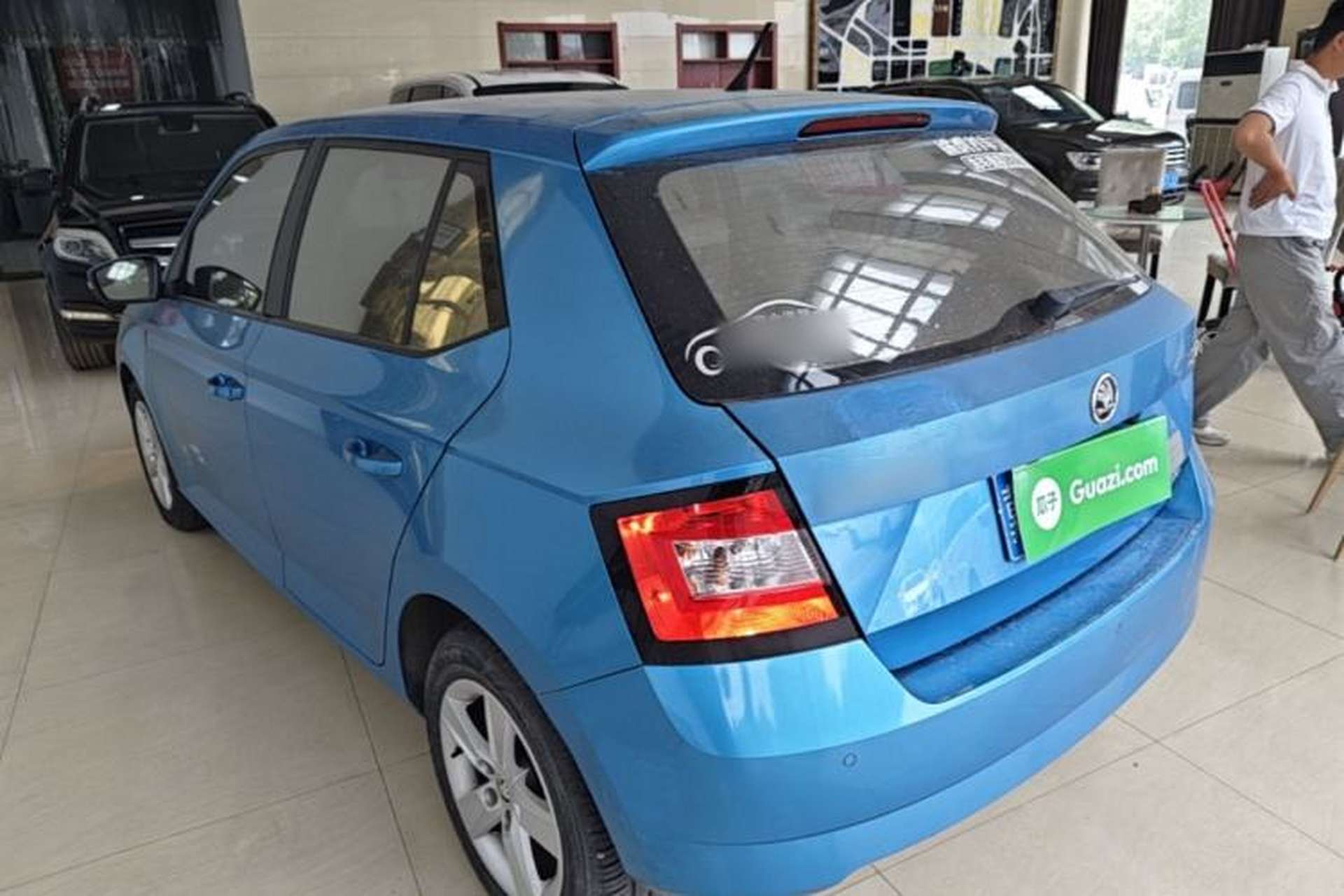Used Skoda Fabia 2015 1.4L Automatic Chuanxing Edition Rear Left 45 Deg