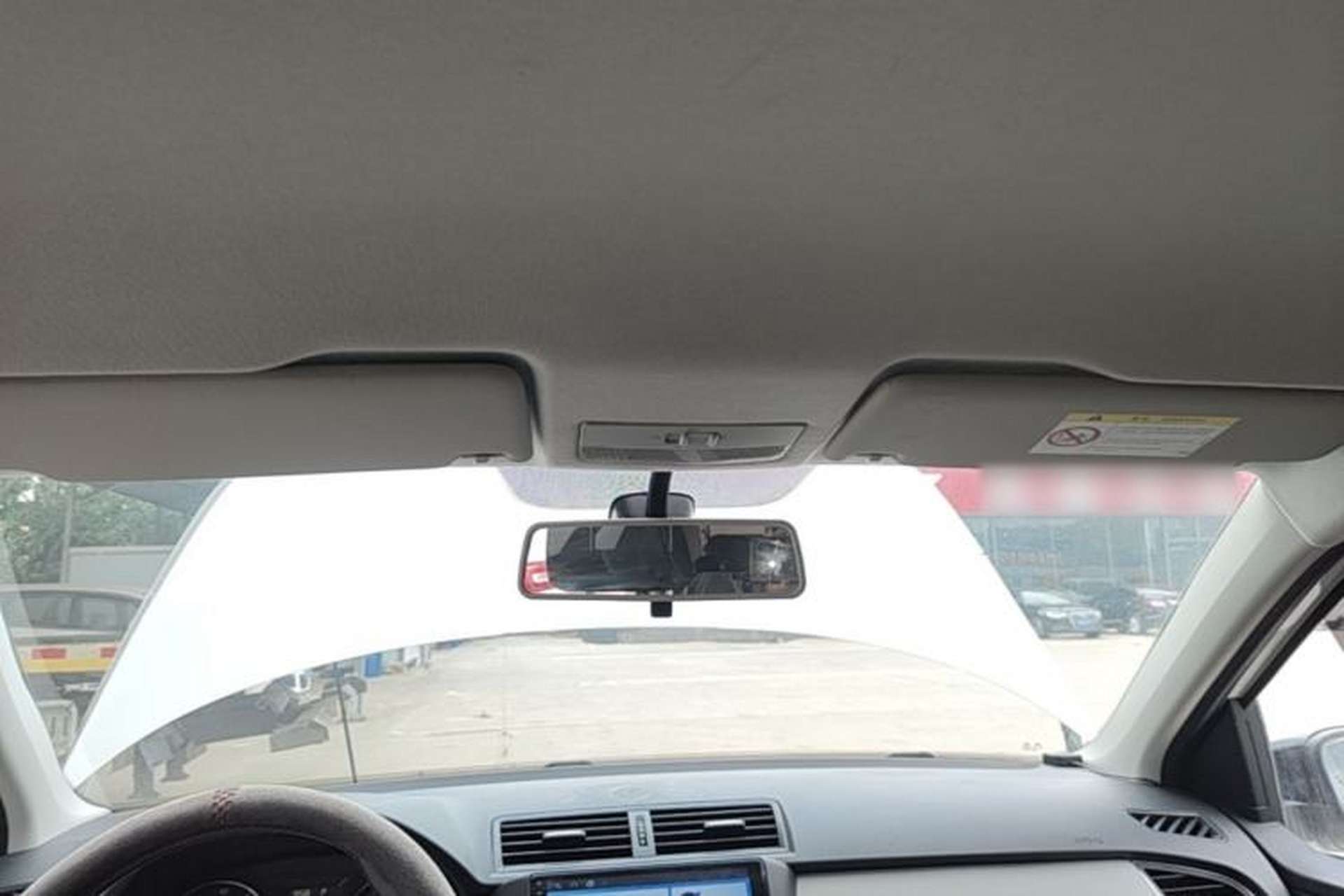 Used Skoda Fabia 2015 1.6L Automatic Sport Edition Headliner