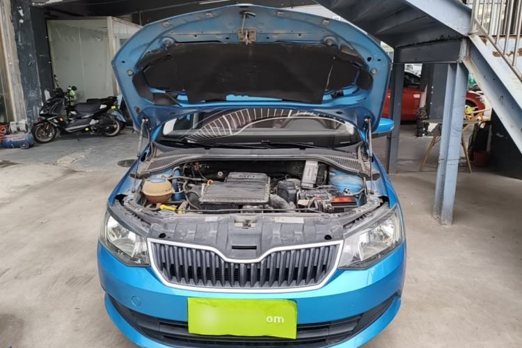 Used Skoda Fabia 2016 1.4L Automatic Car Enjoy Edition Engine Bay