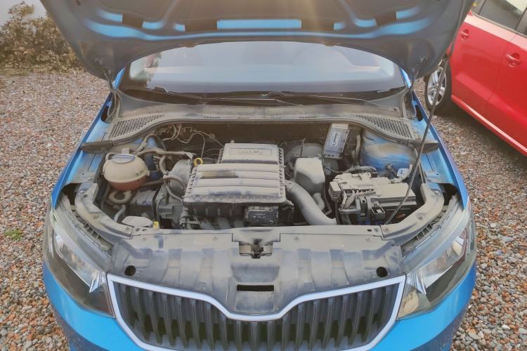 Used Skoda Fabia 2016 1.4L Automatic Car Enjoy Edition Engine Bay