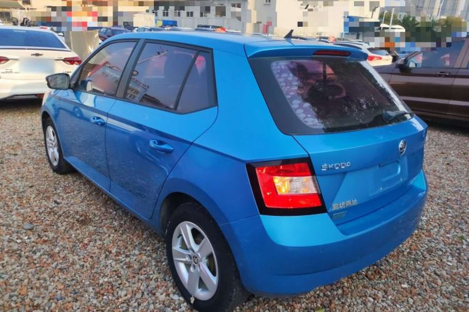 Used Skoda Fabia 2016 1.4L Automatic Car Enjoy Edition Exterior 2