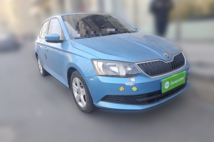 Used Skoda Fabia 2016 1.4L Automatic Car Enjoy Edition Front Right 45 Deg