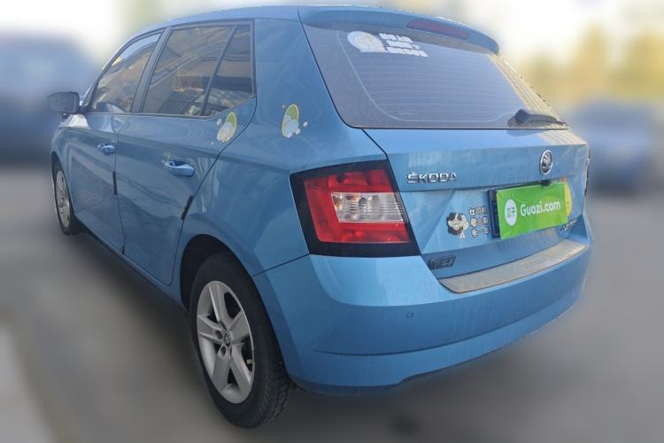 Used Skoda Fabia 2016 1.4L Automatic Car Enjoy Edition Rear Left 45 Deg