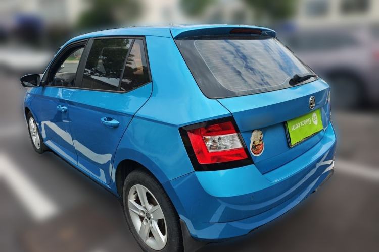Used Skoda Fabia 2016 1.4L Automatic Car Enjoy Edition Rear Left 45 Deg